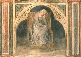 Woman resting, from 'Scenes from a Private Life' cycle after Giotto c.1450