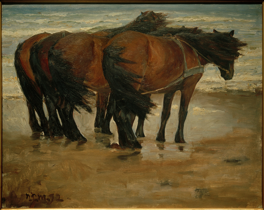 Vier Pferde. Kandestederne von Niels Pedersen Mols