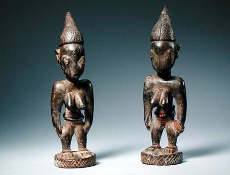 Ere Ibeji Memory Figures, Yoruba Culture von Nigerian