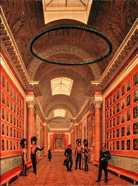 The War Gallery of the Winter Palace in St. Petersburg von Nikanor Grigor'evich Chernetsov