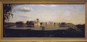 Blick auf das Schloss Ostankino 1836