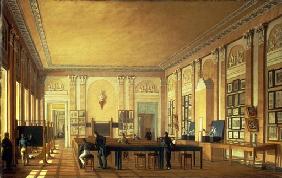 Malklasse in der Moskauer Fachschule fuer Malerei 1835