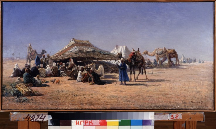 Beduinenlager vor Kairo von Nikolai Jegorowitsch Makowski