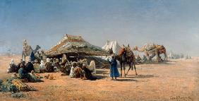 Beduinenlager vor Kairo 1876