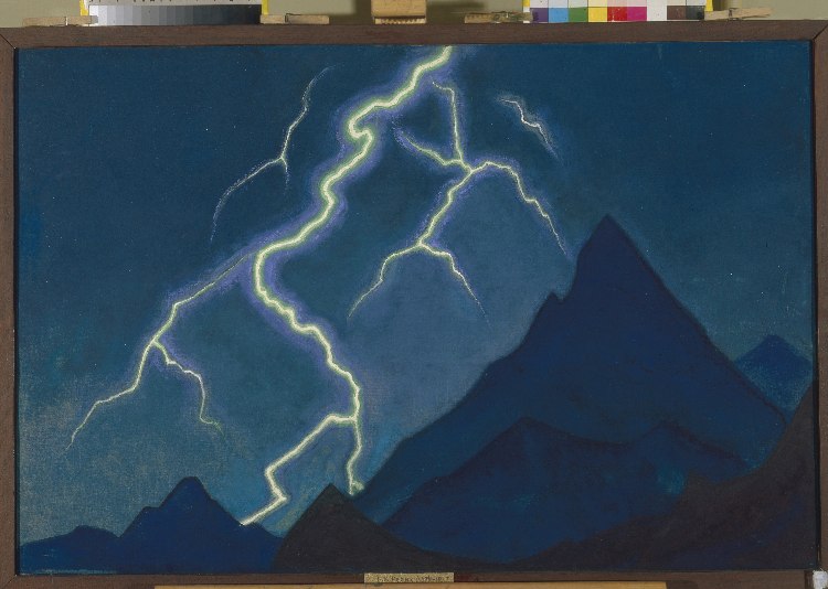 Aufruf des Himmels.  Blitze von Nikolai Konstantinow Roerich