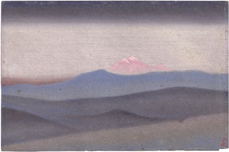 Der Himalaja von Nikolai Konstantinow Roerich