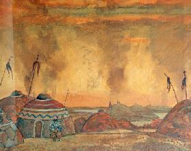 Bühne v. Roerich Borodin 1909