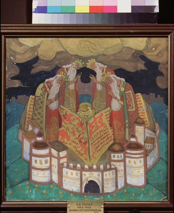 Gedenken an fünf Könige von Nikolai Konstantinow Roerich