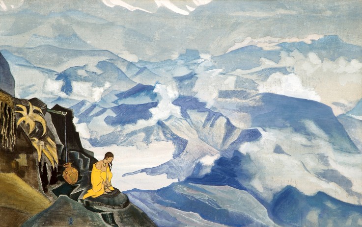 Tropfen des Lebens von Nikolai Konstantinow Roerich