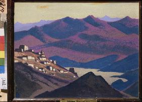 Yam Tso See (Siedlung in den Bergen) 1937