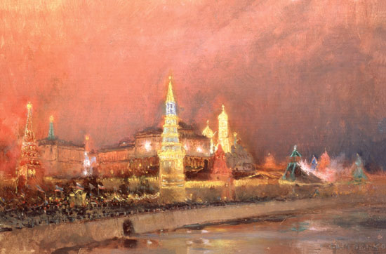 Illumination in the Kremlin von Nikolai Nikolaevich Gritsenko