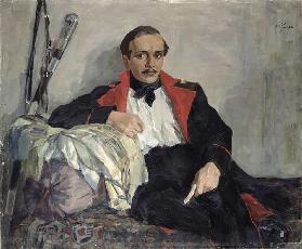 Porträt von Michail Lermontov (1814-1841) 1941 1941