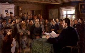 The Village Meeting 1895