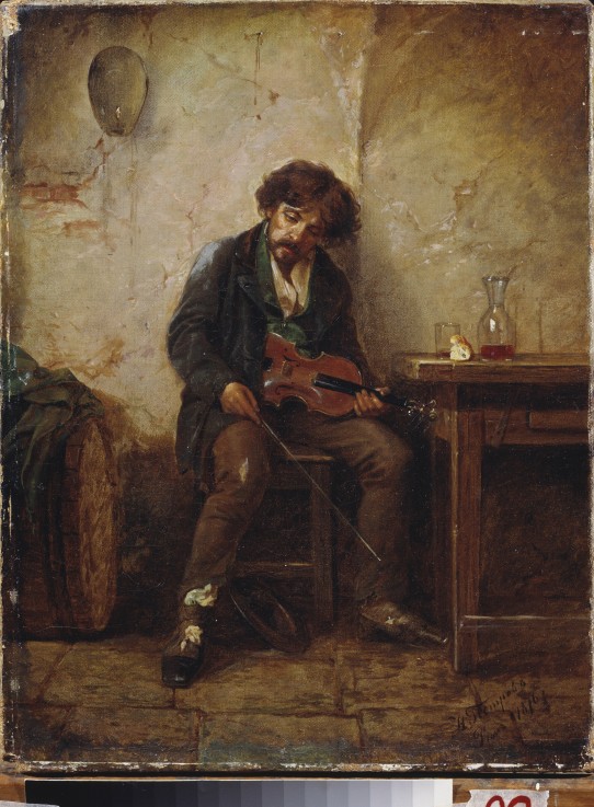 Musikant von Nikolai Petrowitsch Petrow