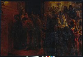 Der Sanhedrin. "Schuldig!" 1892