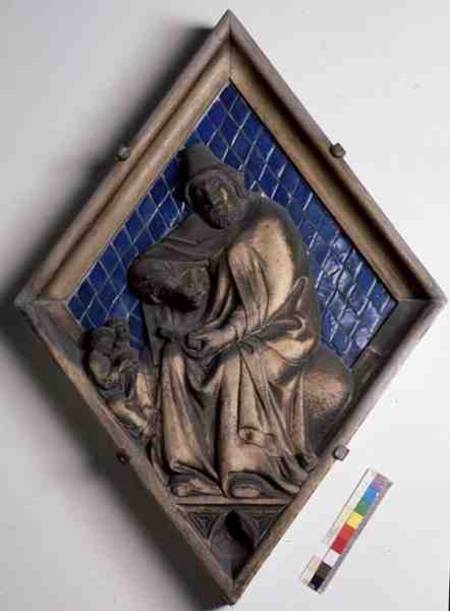Mercury, relief tile from the Campanile von Nino Pisano