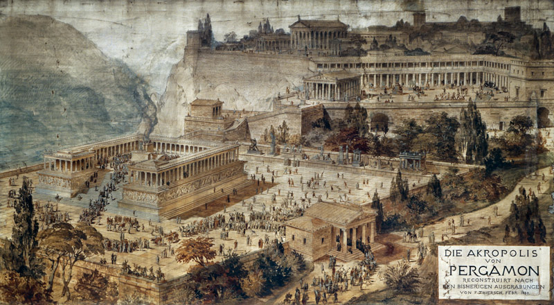 Acropolis von Pergamon von 