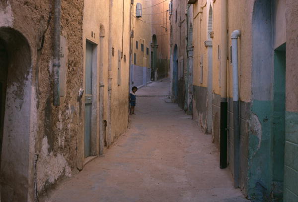 A street in the medina (photo)  von 