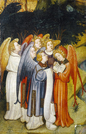 A Choir Of Angels A Fragment, Probably Of  Nativity von 