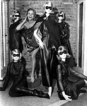 Aeries The Avengers with Honor Blackman , as Cathy Gale with fashion design by Frederick Starke October 29