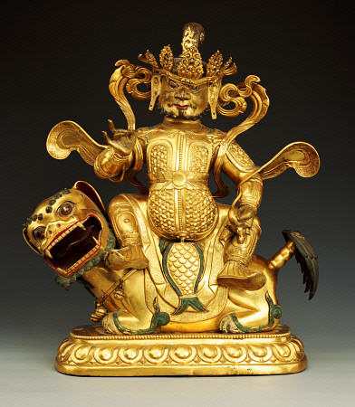 A Gilt-Bronze Figure Of Vaisravana, 17th/18th Century von 