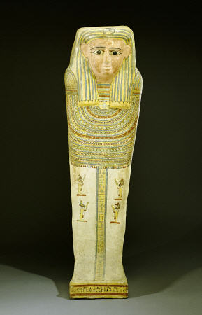 An Egyptian Wood Sarcophagus von 