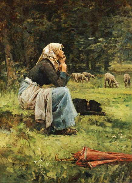 A Young Shepherdess von 