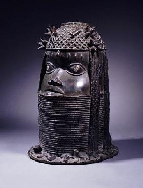 A Benin Bronze Head, C