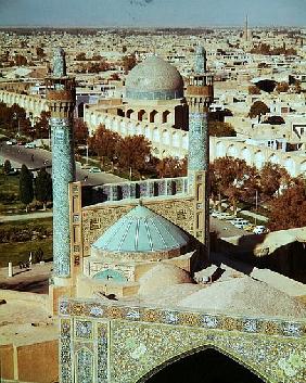 Aerial view of the Masjid-i-Shah, Safavid Dynasty