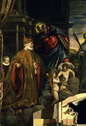 Andrea Gritti in Anbetung / Tintoretto