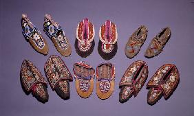 A Selection Of American Indian Moccasins
