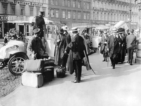 Berlin, Stettiner Bahnhof /Foto um 1910 von 