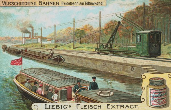 Berlin, Treidelbahn Teltow-Kanal von 