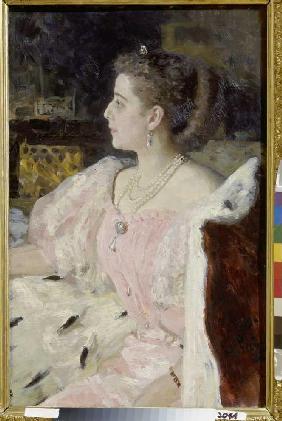Bildnis der Fürstin Natalia Golovina 1896