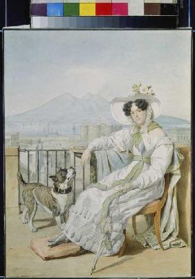 Bildnis der Prinzessin Natalie Golitsin (1794-1890) 1822/1826