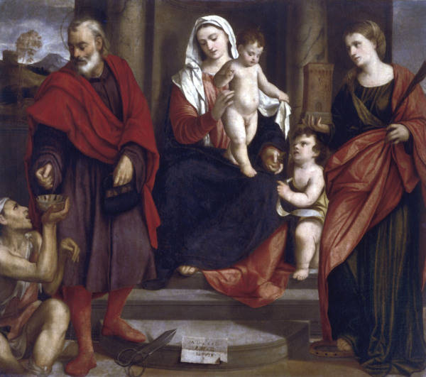 Bonifazio Veronese, Madonna dei Sartori von 