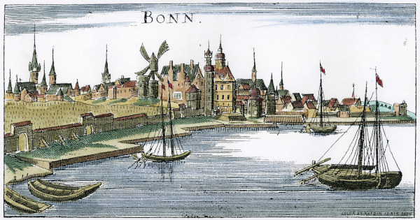 Bonn im 17. Jahrhundert von 