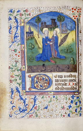 Book Of Hours, Use Of Troyes, In Latin With Calendar And Prayers In French von 
