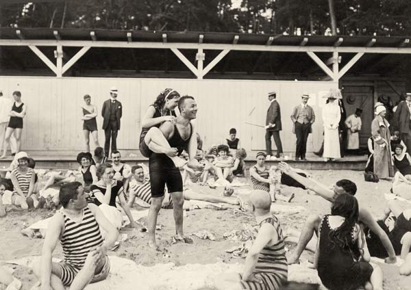 Berlin-Wannsee,Strandleben/Foto Haeckel von 