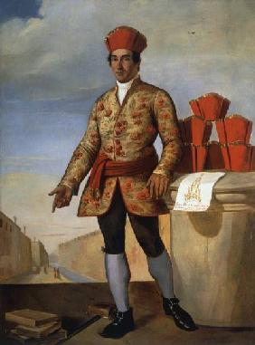 Bildnis Silvestro Ferrara / Gem.1765