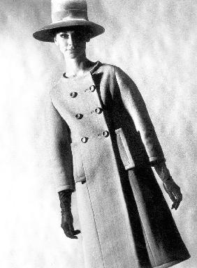 Capucci coat in spring summer collection 1963