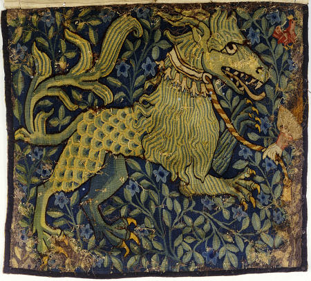 Detail of a Basel Gothic Tapestry von 