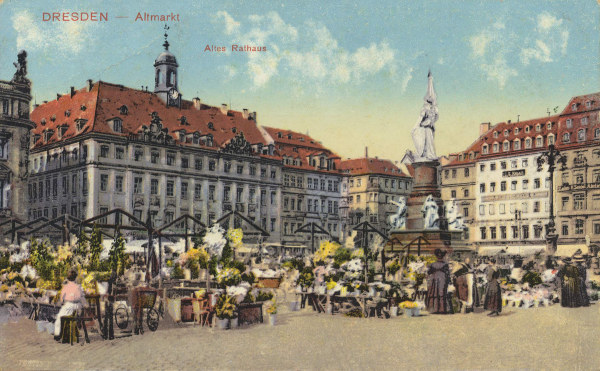 Dresden, Altmarkt von 
