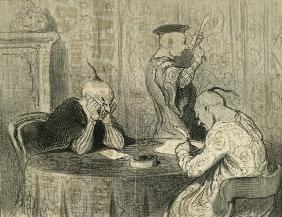 Des auteurs legers / H.Daumier