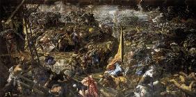 Die Schlacht von Zara/Tintoretto