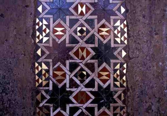 Detail of the door, 12th century (mosaic) von 