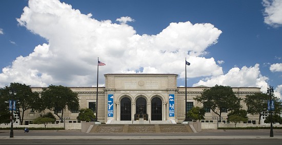 Exterior view of the Detroit Institute of Arts von 