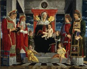 F.Benaglio, Maria mit Kind und Heiligen