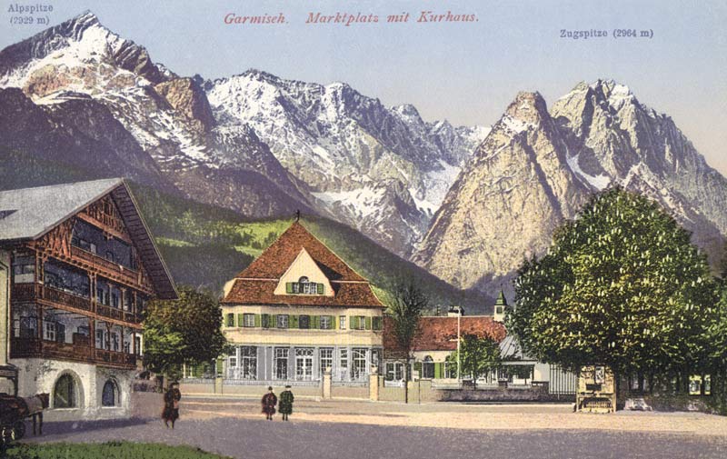 Garmisch, Marktplatz von 