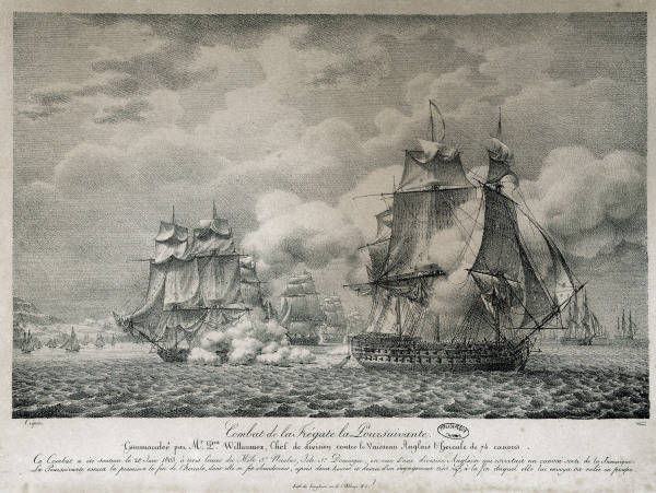 Gefecht der Poursuivante 1803 / Crepin von 